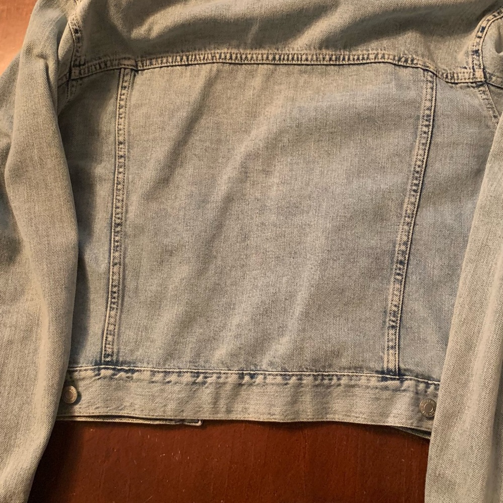 GAP Women's Vintage Light Blue Denim Jacket - Picture 4 of 6